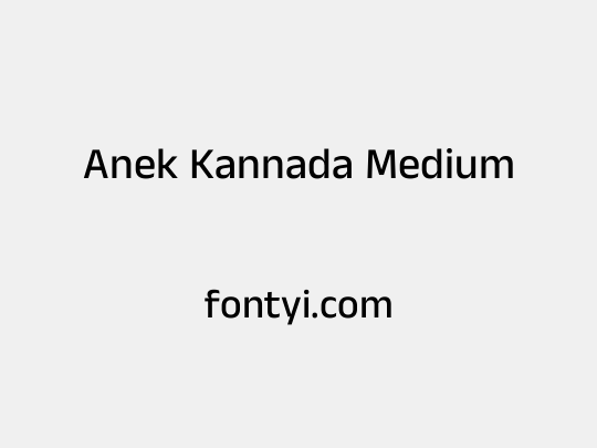 Anek Kannada Medium