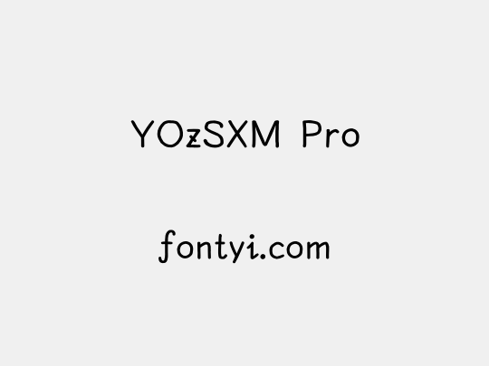 YOzSXM Pro