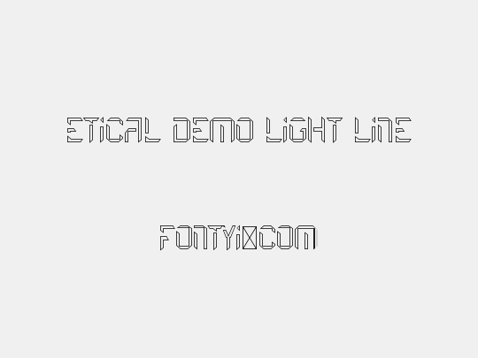 Etical Demo Light Line