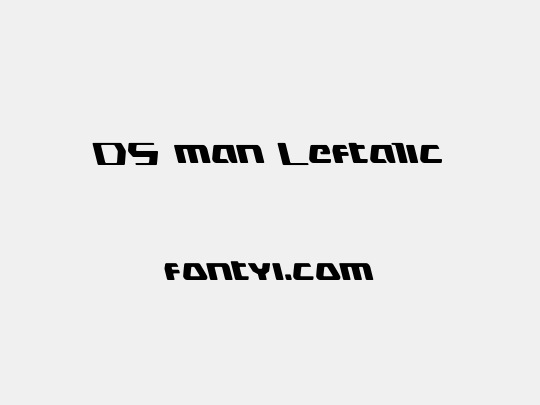DS man Leftalic
