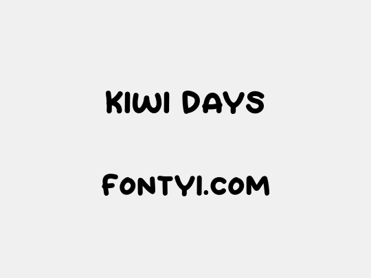 Kiwi Days