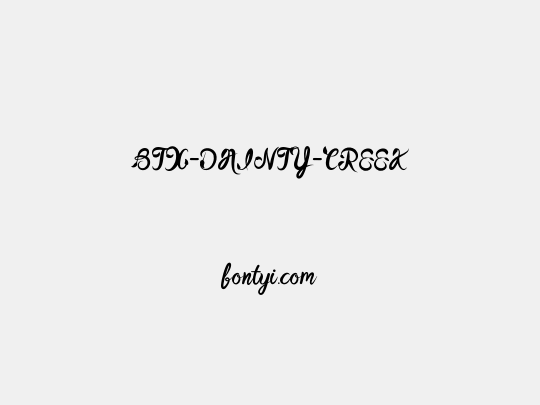 BTX-DAINTY-CREEK