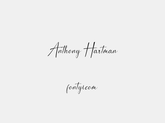 Anthony Hartman