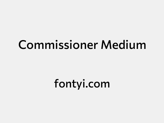 Commissioner Medium