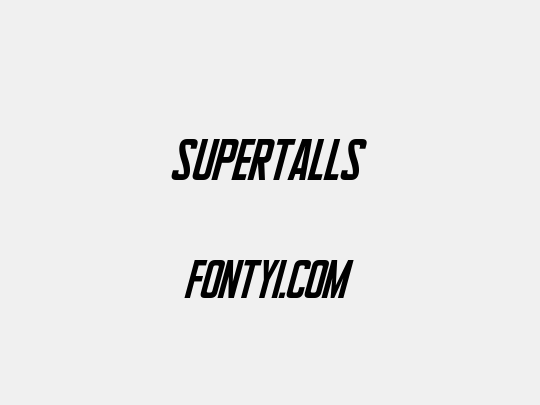 Supertalls