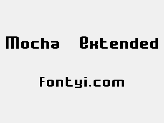 Mocha Extended