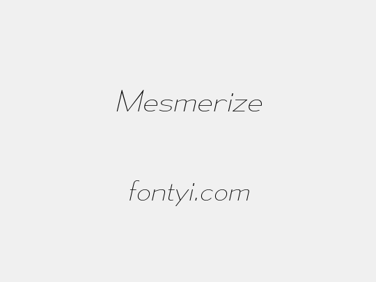 Mesmerize