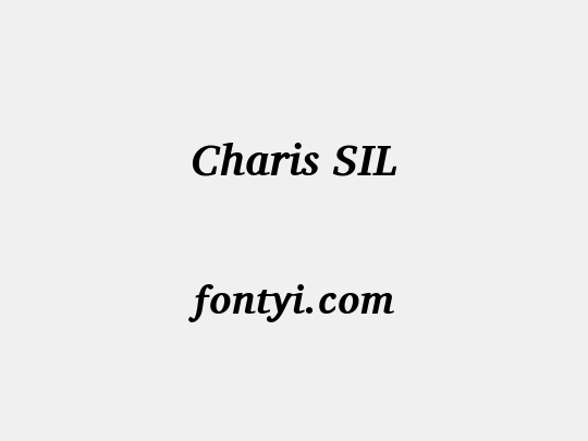 Charis SIL