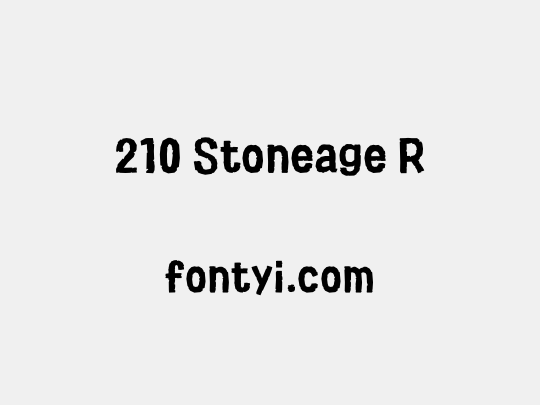 210 Stoneage R