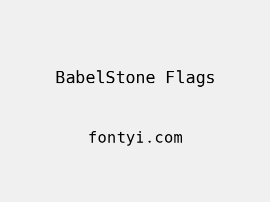 BabelStone Flags