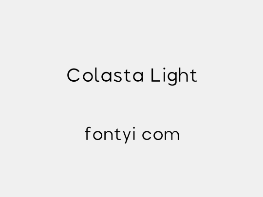 Colasta Light