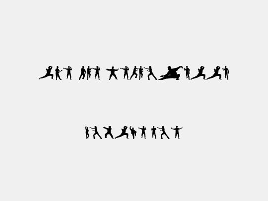Tai-Chi Silhouette