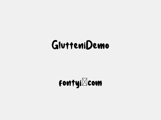 GlutteniDemo