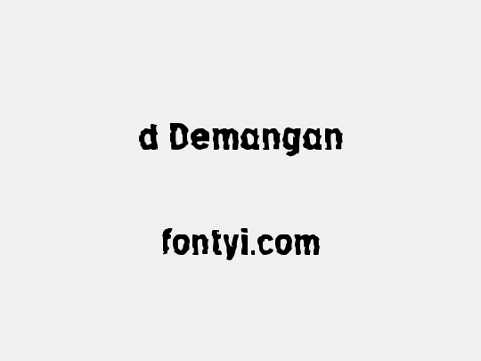 d Demangan