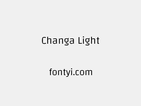 Changa Light