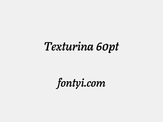 Texturina 60pt