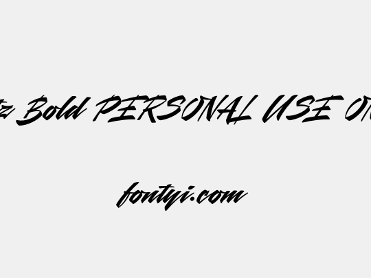 Mauritz Bold PERSONAL USE ONLY Bd