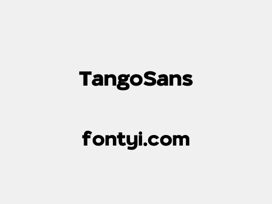 TangoSans