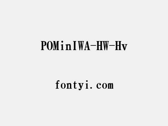 POMinIWA-HW-Hv