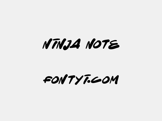 Ninja Note