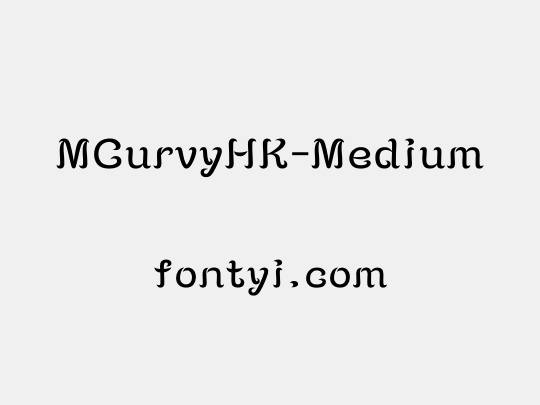 MCurvyHK-Medium