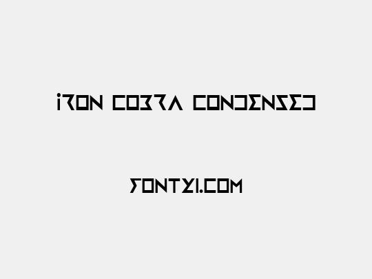 Iron Cobra Condensed
