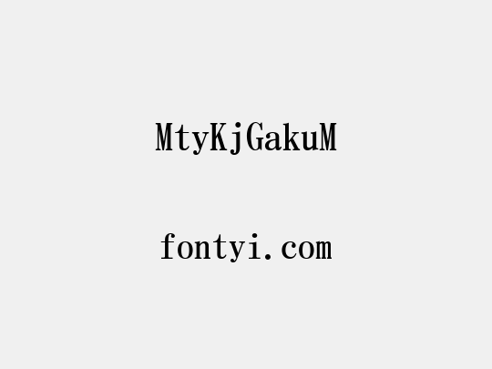 MtyKjGakuM