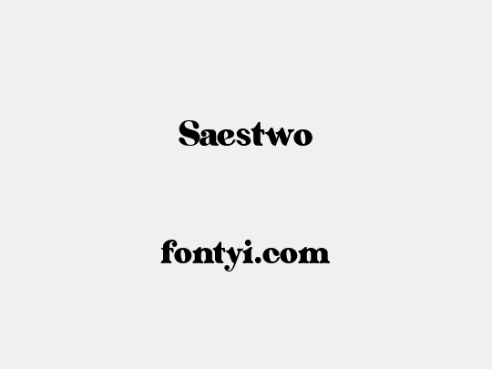 Saestwo