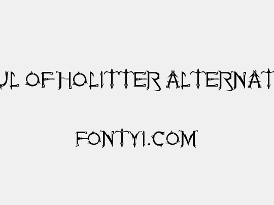 Soul Of Holitter Alternative