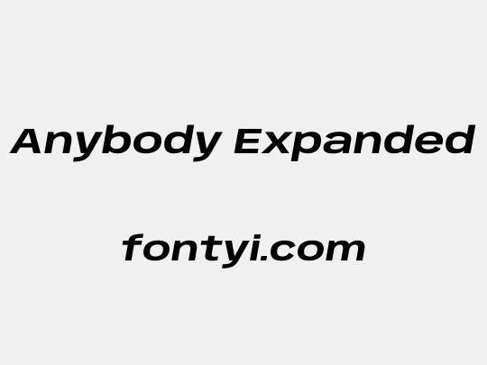 Anybody Expanded