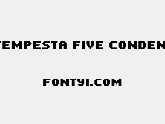 PF Tempesta Five Condensed