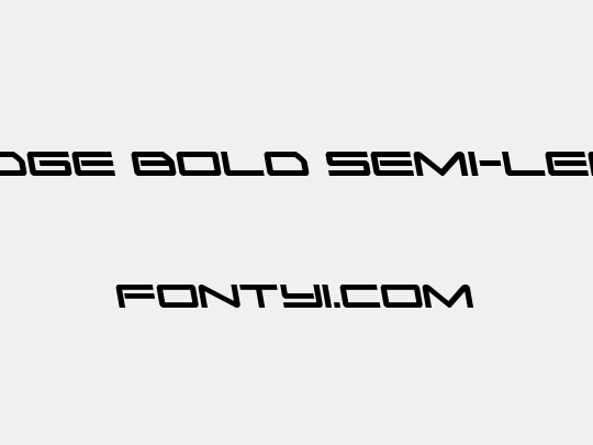 Sky Ridge Bold Semi-Leftalic