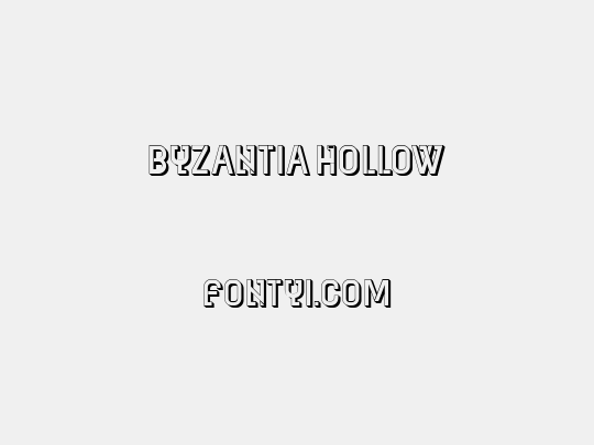 Byzantia Hollow