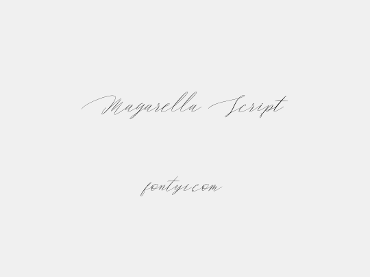 Magarella Script