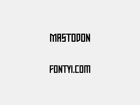 Mastodon