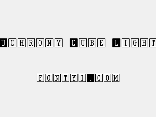 Uchrony Cube Light