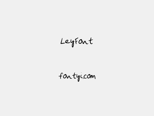 LeyFont