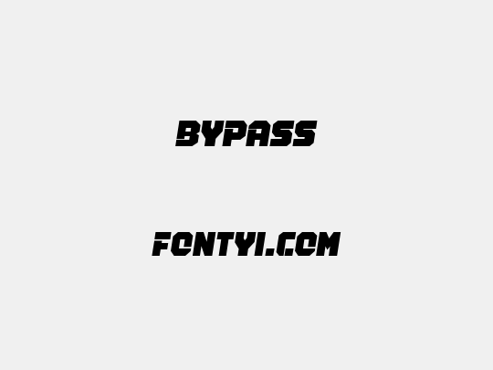 Bypass