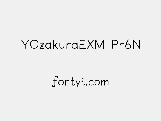 YOzakuraEXM Pr6N