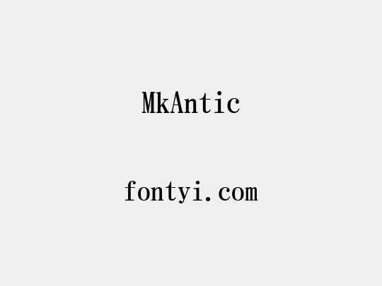 MkAntic