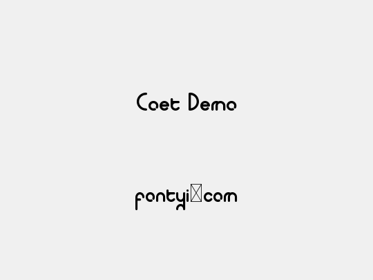 Coet Demo