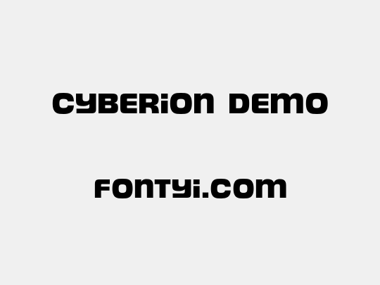Cyberion Demo