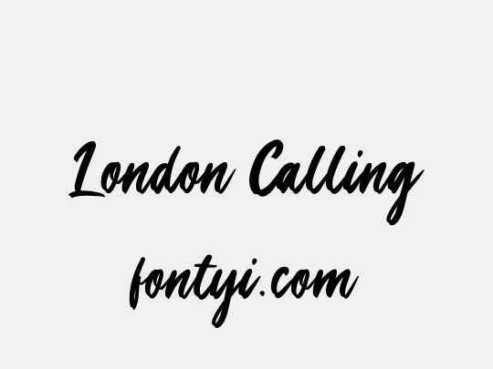 London Calling
