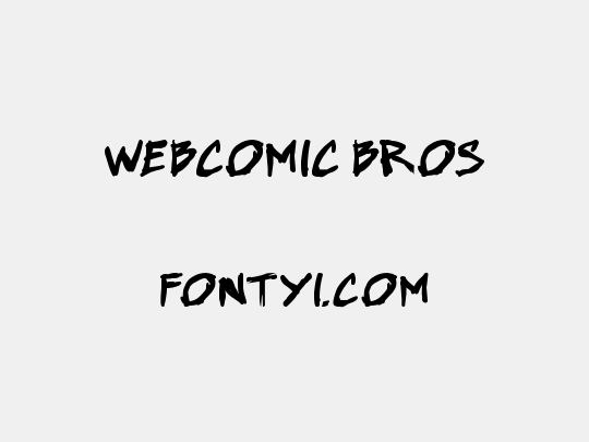 Webcomic Bros