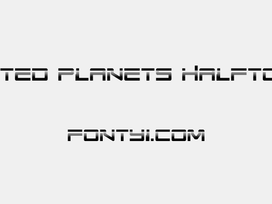 United Planets Halftone