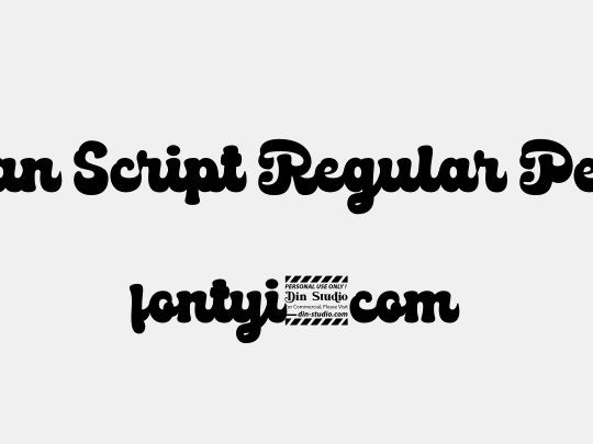 Medyan Script Regular Personal