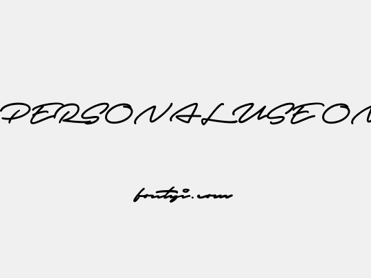 Autografia PERSONAL USE ONLY Black