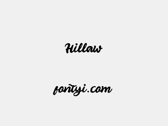 Hillaw