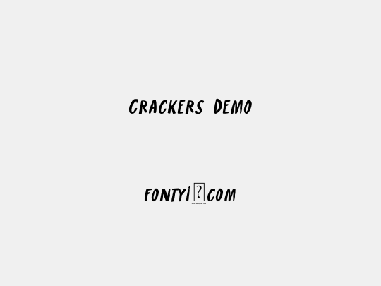 Crackers Demo