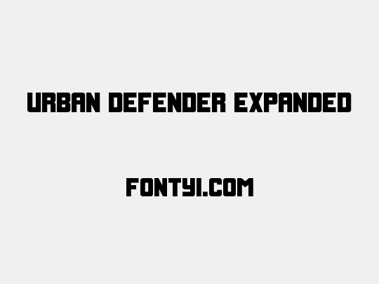 Urban Defender Expanded